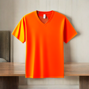 Wholesale Premium quality <b>White</b> Cotton <b>Plain</b> Multi Color V Neck <b>T</b> <b>Shirts</b> Men Short Sleeve <b>T</b> <b>Shirts</b> V Neck Unisex - Product Image 3