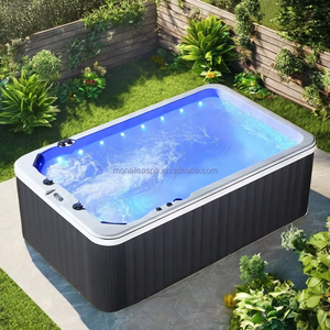 Monalisa Niños Swim Spa Piscina Blanco Azul Personalizado 3,6 M Portátil Plunge Velocidad Variable Bomba de Calor Accesorios Piscina Estructural - Product Image 1