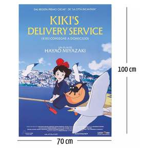 Póster del Servicio de Entrega de Kiki, Placa de Arte en Idioma Italiano - Product Image 4