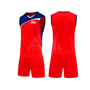 Conjuntos de Uniformes de Voleibol para Hombre Cómodos - Diseño Estampado de Secado Rápido, Ropa Deportiva 100% Poliéster - Product Image 6