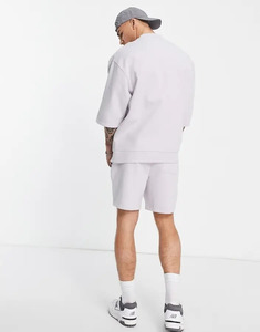 Atest-Conjunto de 2 piezas de camiseta y pantalones cortos para hombre, camiseta personalizada con disparos, chándal de verano - Product Image 6