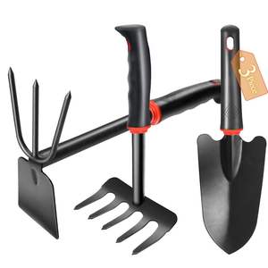 Outils de jardinage en fer décoratifs et fonctionnels |   Jeux d'outils rustiques fabriqués en Inde - Product Image 1