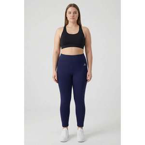 Tommylife Wholesale Black High Waist <b>Shaping</b> Plus Size Women's <b>Leggings</b> - 94650 - DARK GRAY - Product Image 2