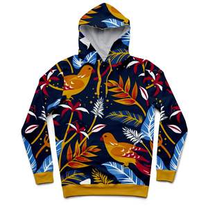 Sublimación personalizada Poliéster EE. UU. Tamaño Hombres mujeres 100% poliéster sublimación sudaderas con capucha en blanco para impresión por sublimación - Product Image 4