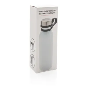 Borraccia Termica in Acciaio Inossidabile da 600ml con Cinghia - Prodotto Promozionale - Product Image 4
