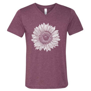 Camiseta transpirable informal de manga corta con cuello redondo de algodón 100% de alta calidad para mujer, tela de lona de talla grande de ajuste Regular - Product Image 6