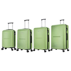 Ensemble de valises <span class=keywords><strong>FLYMAX</strong></span> 4 pièces XL, grande et moyenne, légères, à coque rigide en ABS, avec 4 roues, serrures à combinaison à 3 chiffres, poignée télescopique - Product Image 1