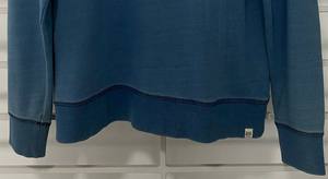 Sudaderas personalizadas de algodón 100% para hombre, ropa informal de manga larga con tinte para exteriores con diseño recortado para el calor de invierno - Product Image 4