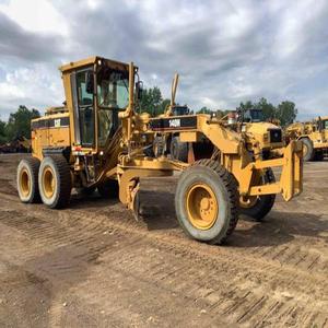 ราคาดีที่สุด มอเตอร์เกรดเดอร์มือสอง รุ่น 140K 140H พร้อมเครื่องยนต์ เกียร์ ปั๊ม PLC รับประกัน 2 ปี มีสินค้าพร้อมส่ง จัดส่งรวดเร็ว สำหรับงานก่อสร้างถนน - Product Image 1