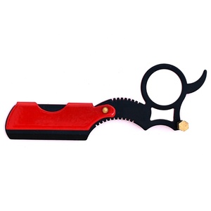 New Arrival Shave Edge Stainless Steel Straight Razor Face & Body Shaving Folding Knife <b>Mens</b> Barber Razor - Product Image 4