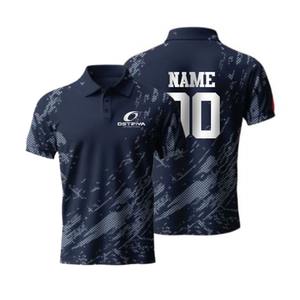 Vente chaude Chemises polo pour hommes à motif tribal Grande taille T-shirt de sport Chemises polo personnalisées par sublimation - Product Image 5
