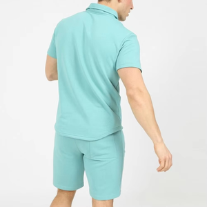 Haute qualité hommes survêtement Twin ensemble vêtements d'été confortable séchage rapide coton respirant décontracté et vêtements d'été - Product Image 4