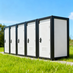 Di chuyển nhà vệ sinh với vòi hoa sen tùy chọn thuận tiện di động nhà vệ sinh phòng tắm di động để bán - Product Image 6