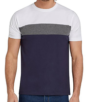 T-shirt Homme 180 GSM 100% Coton Qualité Luxe Service OEM Coupe Classique Écologique Anti-plis Col Rond Respirant Manches Courtes