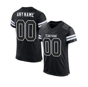 Ensemble de vêtements de sport pour hommes en polyester 100% à la vente chaude, style football américain personnalisé, protection UV, séchage rapide, respirant, court - Product Image 1