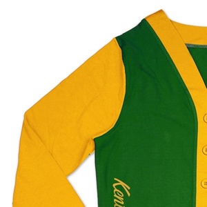 Top qualité personnalisé broderie Chenille Patch hommes haute qualité laine tricoté université collège Cardigan pull - Product Image 3