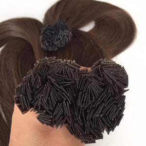 Premium pointe plate extensions de cheveux vietnamiens perruque humaine vierge postiche boutiques prix d'usine professionnel - Product Image 1