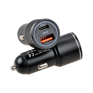 <span class=keywords><strong>Cargador</strong></span> de Coche de Carga Rápida PD38W QC3.0 con Puertos USB-<span class=keywords><strong>C</strong></span>/USB-A, Salida de 5V/3A, Protección Contra Sobrecargas, Diseño Ligero, Ideal para Viajes - Product Image 1