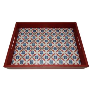 Haute qualité vente chaude vacances saison décor à la maison artistique en bois plateau décoratif Standard fête célébration cadeau noël - Product Image 1