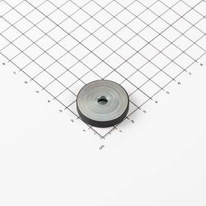 Sistema magnetico gommato Ø31x6mm in neodimio senza fissaggio - Product Image 1