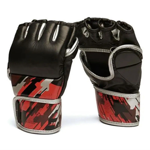 Gants MMA de formation professionnelle personnalisés pour adultes et enfants Gants en cuir de vachette de haute qualité Vente en gros pas cher - Product Image 1