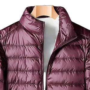 Respirant imperméable hiver hommes doudoune support avant chaud Parka épaisseur Standard Streetwear motif solide décontracté - Product Image 4