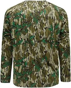 Profesional personalizado UPF 50 + ropa deportiva ligera de manga larga pesca caza camisas transpirable secado rápido sólido invierno conjuntos - Product Image 3