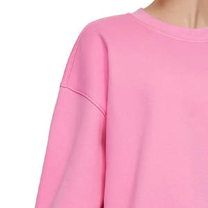 Women Sweatshirt Soft Fleece Pullover with <b>Pocket</b>, Casual Loungewear Set, Customizable Hoodie for Ladies, Wholesale Bulk - Product Image 5