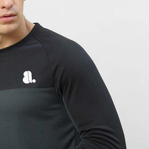 Nouveau T-shirt à manches longues raglan pour homme, printemps, logo personnalisé, T-shirt à manches longues raglan pour homme, T-shirt de baseball à manches longues raglan - Product Image 6