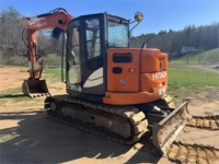 Excavatrice Hitachi ZX85USB-5N d'occasion 2021 à vendre à prix réduit avec livraison dans le monde entier