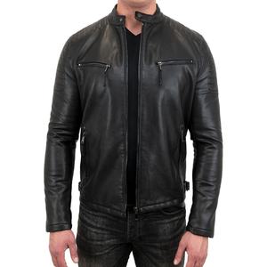 Chaqueta de Protección para Motocicleta de Diseño Moderno, de Cuero, para Invierno, Resistente al Viento, Transpirable, de Alta Calidad, Ropa Urbana - Product Image 4
