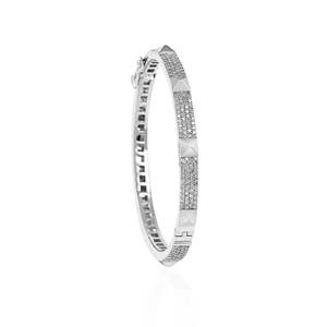Bracelet en diamants en or blanc - Product Image 4
