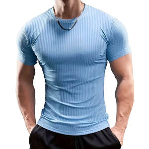 Camiseta de gimnasio de secado rápido personalizable para hombre, camiseta de entrenamiento de compresión transpirable, Camiseta deportiva sin manga, diseño deportivo - Product Image 4