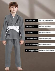 Kimono de luxe pour femmes BJJ Gi 420gsm, tissage perlé pré-rétréci, Jiu Jitsu brésilien, logo personnalisé, uniforme d'arts martiaux professionnel - Product Image 2