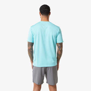 Nuevo Diseño de Conjunto Corto de Verano para Hombre, Logotipo Personalizado, Camiseta de Algodón Transpirable, Conjunto Deportivo de Camiseta de Manga Corta y Pantalones Cortos, Conjunto de Dos Piezas - Product Image 4