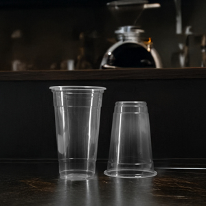 Vasos Redondos Transparentes de Plástico PP de Alta Calidad, de Pared Simple, 95 mm, Desechables, Marca Vietnam QUANG QUAN, para Té con Leche, Smoothies y Café - Product Image 6