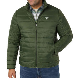 Chaqueta acolchada de lana para hombre 2024, estilo callejero personalizado, cuello levantado, manga larga, tela polar, invierno, precio al por mayor, Air - Product Image 5