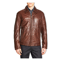 Chaquetas de cuero cálidas para hombre, nuevo estilo, Invierno