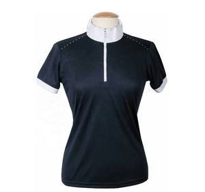 Meilleures ventes de polos équestres de course pour femmes, hauts d'équitation avec logo personnalisé - Product Image 3