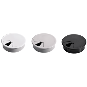 Pasacables de Plástico Cromado Mate de 80 mm de Diámetro de Entrada HETTICH - Gestión de Cables y Accesorios - Product Image 3