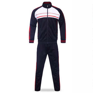 ชุดวอร์มกีฬาแบบลำลอง คุณภาพสูง ผลิตตามสั่ง โลโก้สั่งทำได้ ผ้าโพลีเอสเตอร์ 100% ระบายอากาศดี แขนยาว มีเชือกผูก เหมาะสำหรับทีมกีฬาและการฝึกซ้อม - Product Image 1