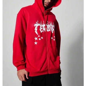 Sudaderas Personalizadas de Primera Calidad con Serigrafía y Lavado Ácido, 100% Algodón Felpa, Ropa Urbana para Hombre, Sudaderas de 500 GSM para Hombre - Product Image 4