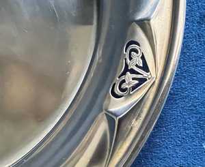 Bộ 2 miếng thép không gỉ tấm <span class=keywords><strong>s</strong></span>ạc với thiết kế viền hình tròn kim loại tấm <span class=keywords><strong>s</strong></span>ạc tối giản mạ <span class=keywords><strong>s</strong></span>ạc <span class=keywords><strong>2025</strong></span> - Product Image 3