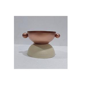 Bols à dessert en acier inoxydable de conception classique avec couvercles en verre et base en bois pour bols de chocolats de restaurant d'hôtel - Product Image 6