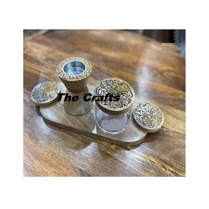 มาบคาร่าไม้และแม่มุกพร้อมกล่องอะคริลิคและถาด - Product Image 4