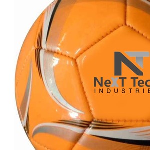 ลูกบอลฟุตบอลส่งเสริมการขายพร้อมดีไซน์ที่กำหนดเองและโลโก้ตามสั่งโดยอุตสาหกรรมเทคโนโลยีถัดไป - Product Image 4