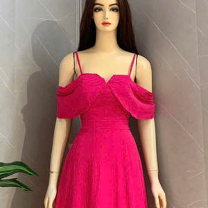 ชุดเดรสหรูหราของผู้หญิงชุดเดรสแฟชั่นผ้าชีฟองแบบลำลอง2024ราคาสมเหตุสมผลปรับแต่งได้ - Product Image 1