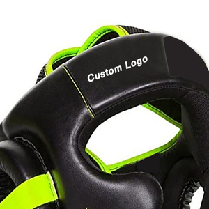 Protector de Cabeza de Boxeo de Cuero con Diseño Elástico para Entrenamiento y Actividades Atléticas - Unisex - Product Image 3