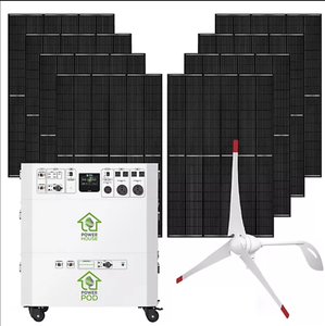 Générateur solaire Nature's Generator 14 400/7 200 watts Platinum Plus We, batterie 100 Ah, (8) panneaux solaires de 410 W - Product Image 1