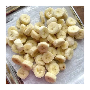 กล้วยแช่แข็งแบบพรีเมี่ยมกล้วย iqf ต้นกำเนิดจากเวียดนามสำหรับท็อปปิ้งชามปั่นและใช้เบเกอรี่ขายส่ง - Product Image 5